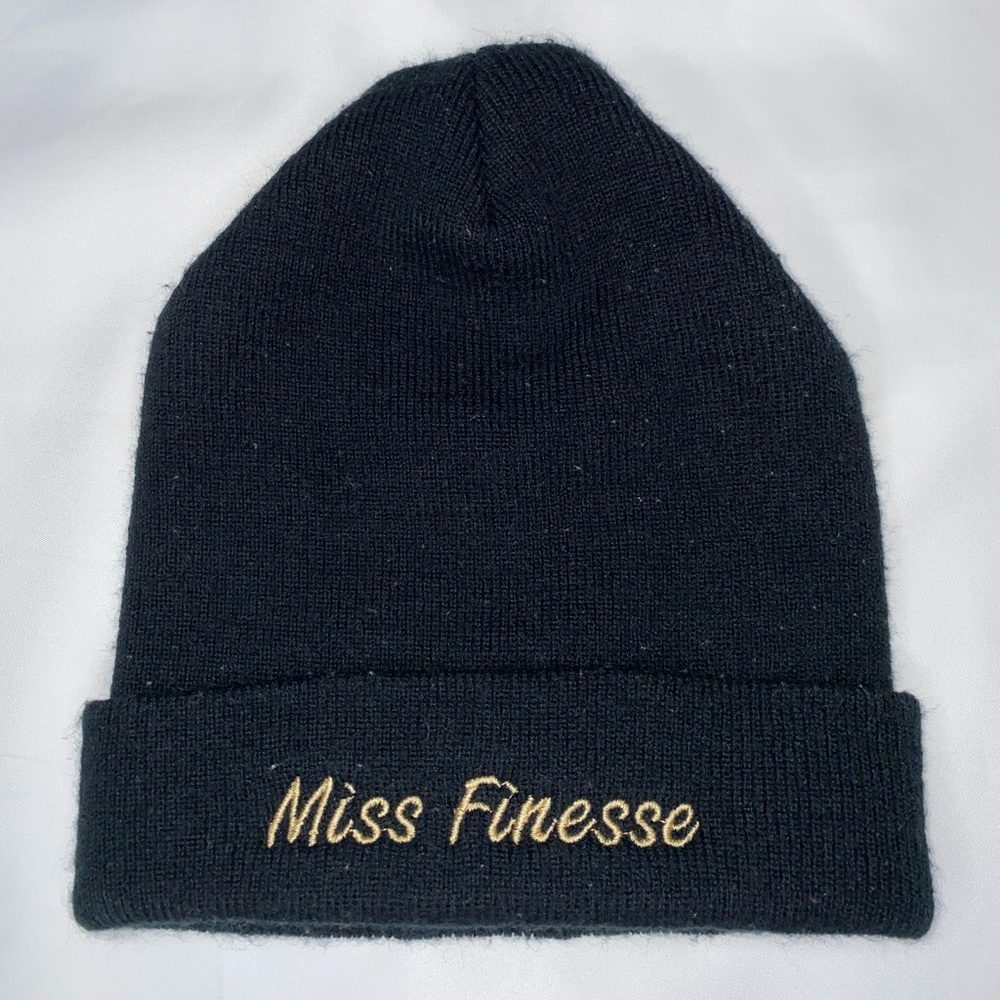 Custom Black Toque